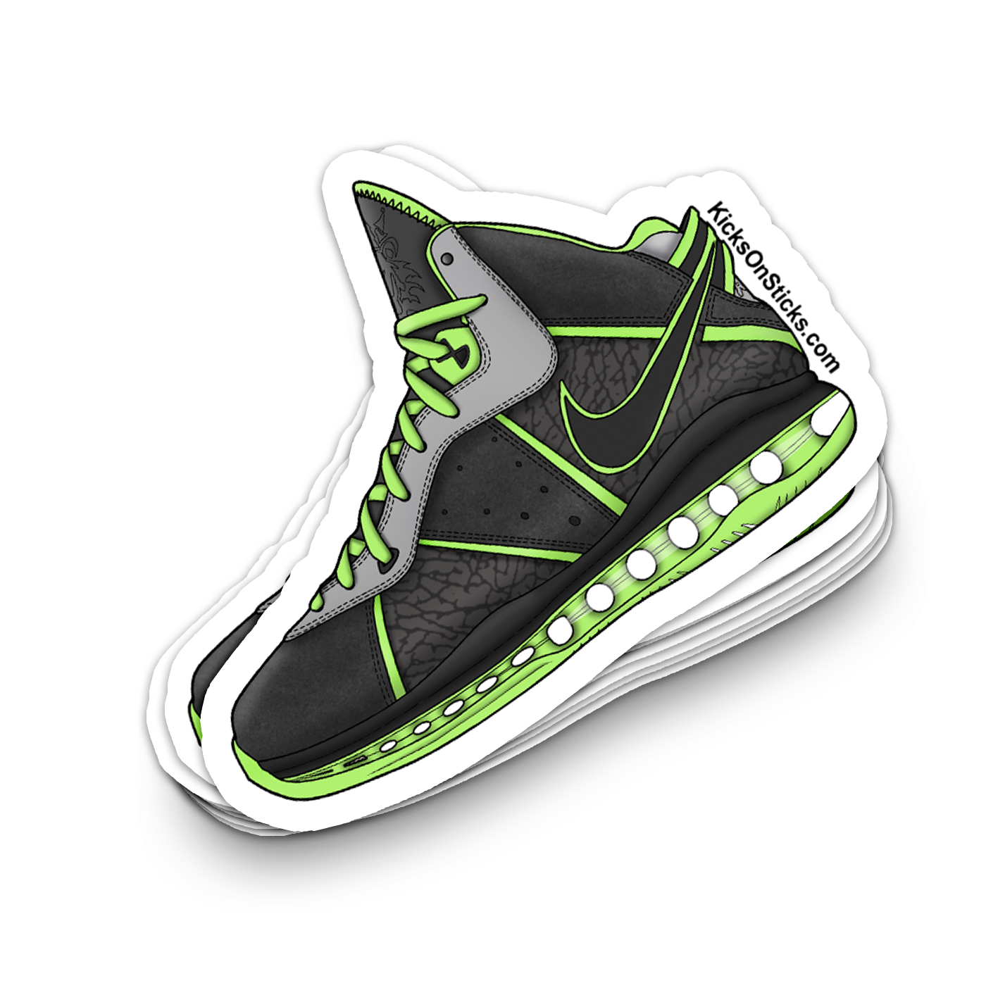 Lebron 8 "112" Sneaker Sticker