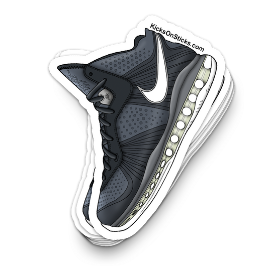 Lebron 8 "Cool Grey" Sneaker Sticker