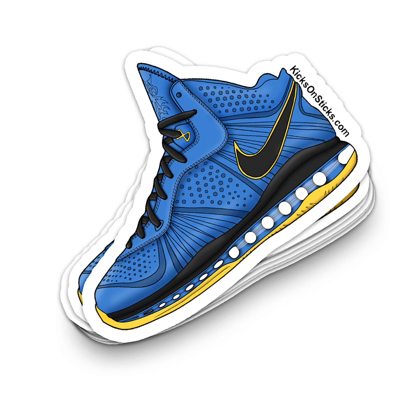 Lebron 8 "Entourage" Sneaker Sticker