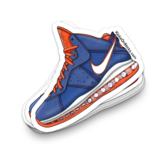 Lebron 8 "Hardwood Classic" Sneaker Sticker