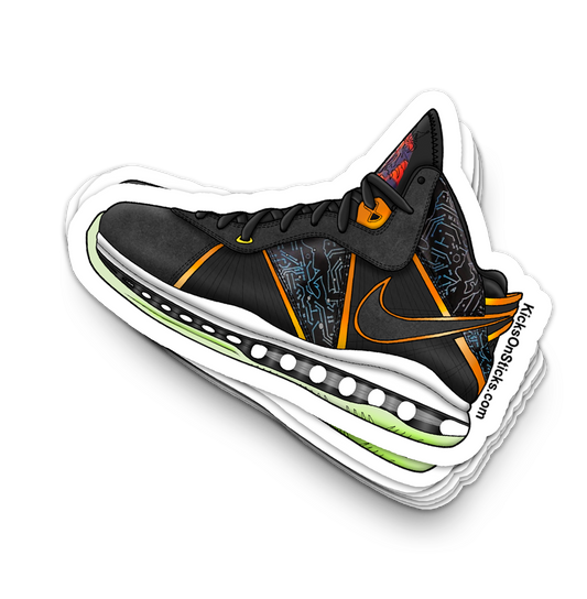Lebron 8 "Space Jam" Sneaker Sticker