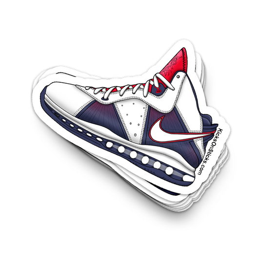 Lebron 8 "Veterans Day" Sneaker Sticker