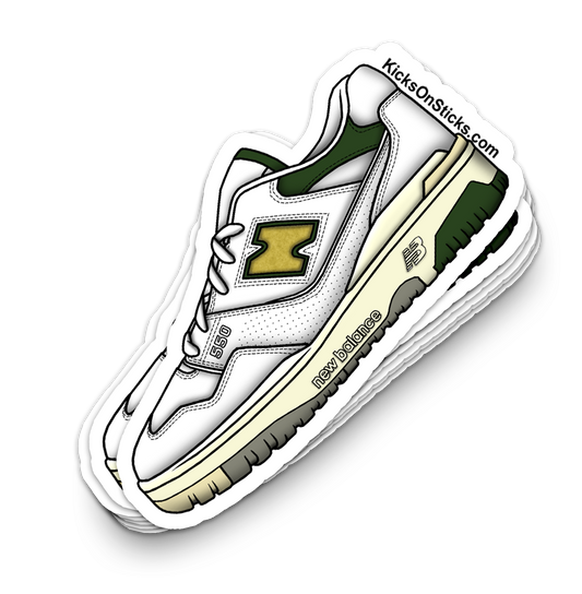 NB 550 "Amine Leon Green Gold" Sneaker Sticker