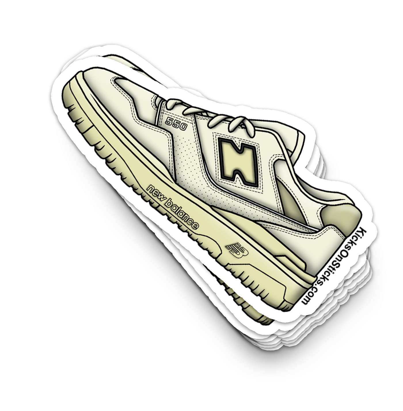 NB 550 "Conversations Amongst Us" Sneaker Sticker