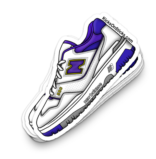NB 550 "Lakers 2" Sneaker Sticker