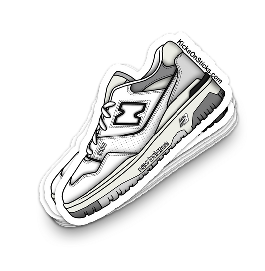 NB 550 "Sea Salt and Pepper" Sneaker Sticker