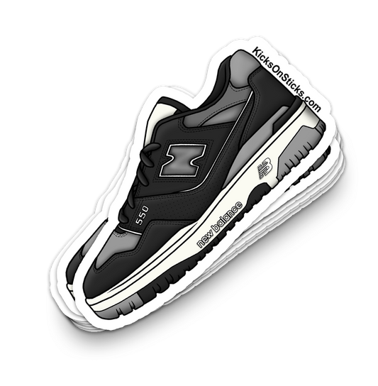 NB 550 "Shadow" Sneaker Sticker
