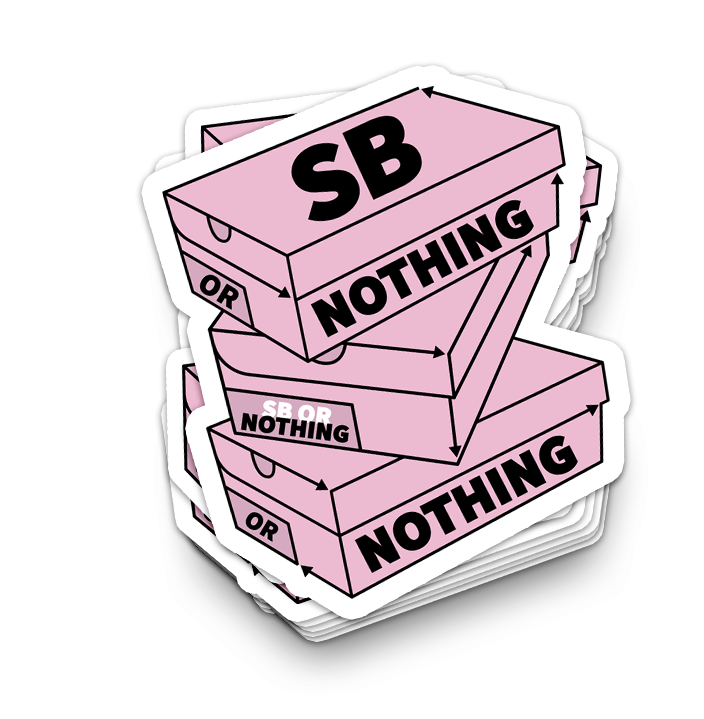 SbOrNothing SneakerBox Sticker