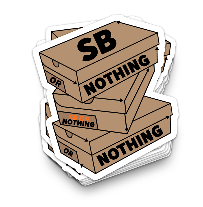 SbOrNothing SneakerBox Sticker