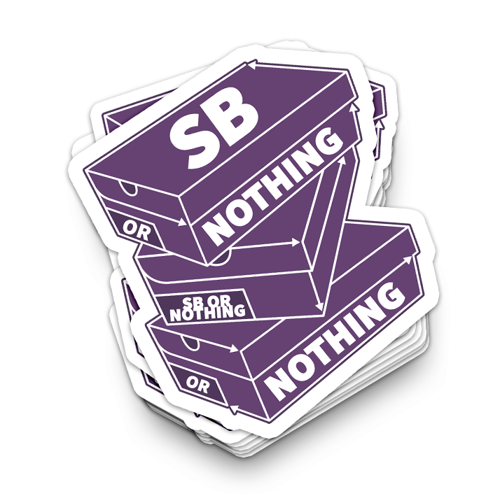SbOrNothing SneakerBox Sticker