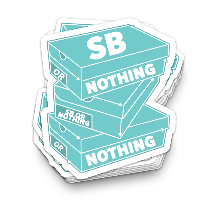 SbOrNothing SneakerBox Sticker