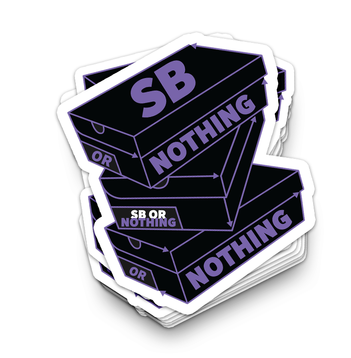 SbOrNothing SneakerBox Sticker
