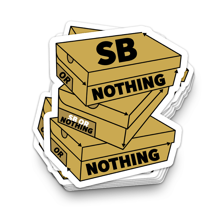 SbOrNothing SneakerBox Sticker