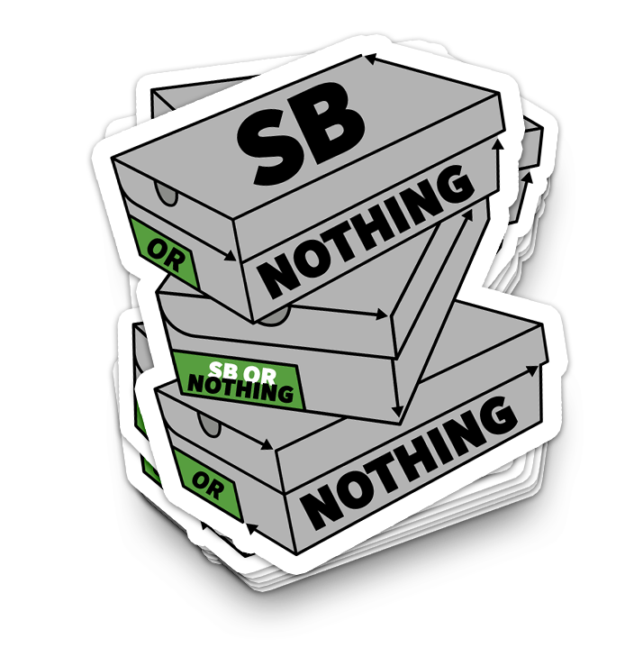 SbOrNothing SneakerBox Sticker