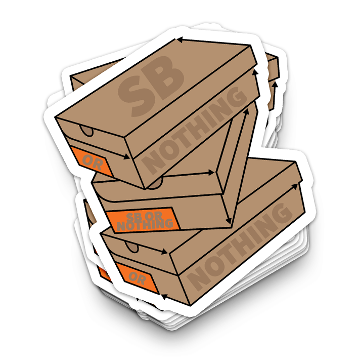 SbOrNothing SneakerBox Sticker
