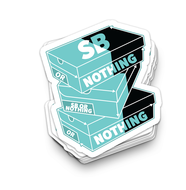SbOrNothing SneakerBox Sticker