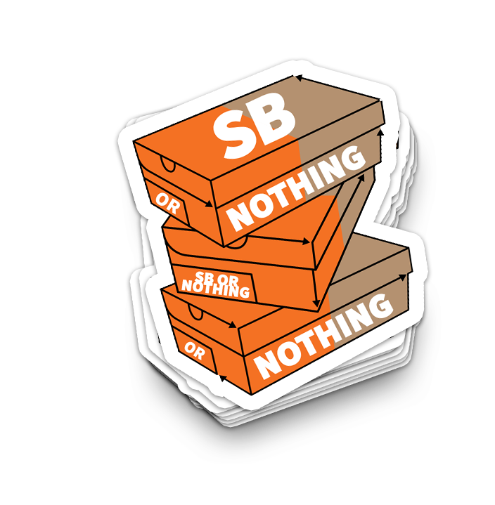 SbOrNothing SneakerBox Sticker