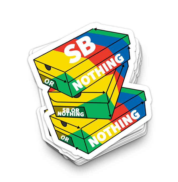 SbOrNothing SneakerBox Sticker