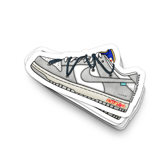 Dunk Low "Off-White Lot 16" Sneaker Sticker