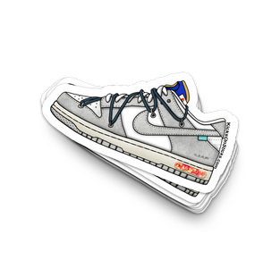 Dunk Low "Off-White Lot 16" Sneaker Sticker