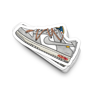 Dunk Low "Off-White Lot 19" Sneaker Sticker