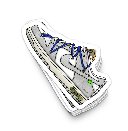 Dunk Low "Off-White Lot 32" Sneaker Sticker