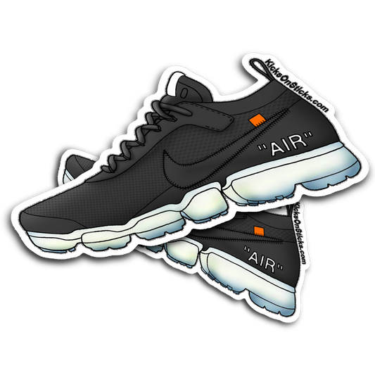 Vapormax Off-White "Black 2.0" Sneaker Sticker