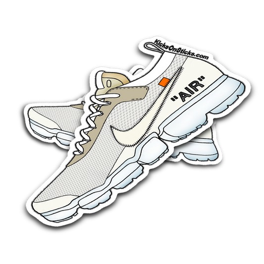 Vapormax Off-White "White" Sneaker Sticker
