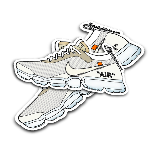 Vapormax Off-White "White" Sneaker Sticker