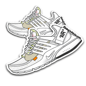 Presto Off-White "White" Sneaker Sticker