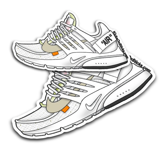 Presto Off-White "White" Sneaker Sticker