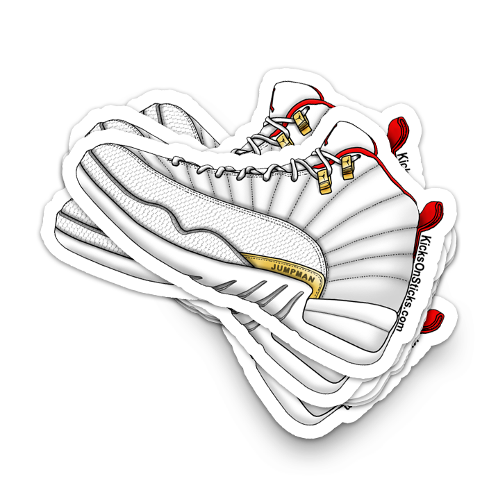 Jordan 12 "FIBA" Sneaker Sticker