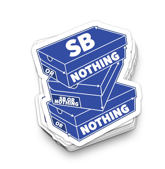SbOrNothing SneakerBox Sticker