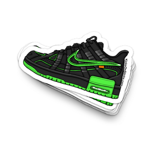 Rubber Dunk "Green Strike" Sneaker Sticker