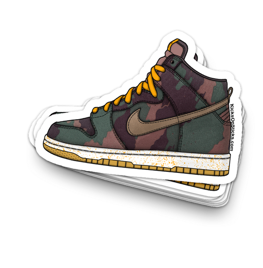 SB Dunk High "510 Benny" Sneaker Sticker