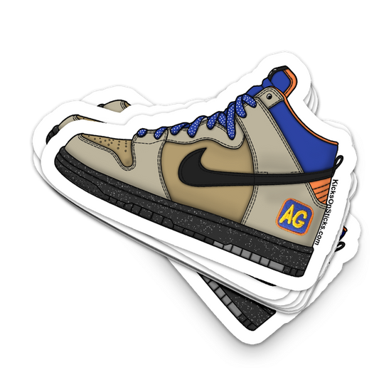 SB Dunk High "Acapulco Gold" Sneaker Sticker