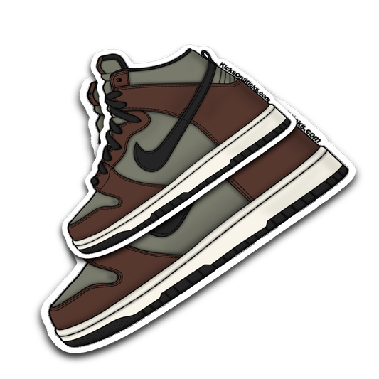SB Dunk High "Baroque" Sneaker Sticker