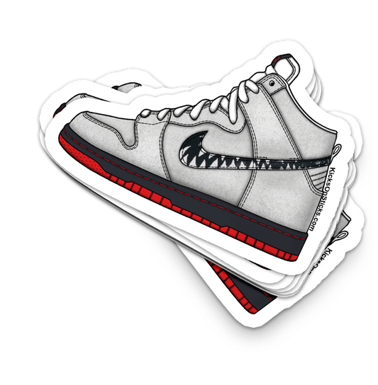 SB Dunk High "Black Sheep Wolf" Sneaker Sticker