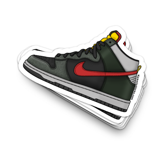 SB Dunk High "Boba Fett" Sneaker Sticker