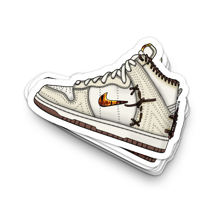 Dunk High "Bodega F&F Sail" Sneaker Sticker