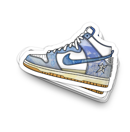 SB Dunk High "Carpet Co" Sneaker Sticker