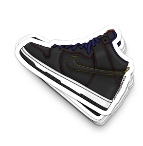 SB Dunk High "Cavs" Sneaker Sticker