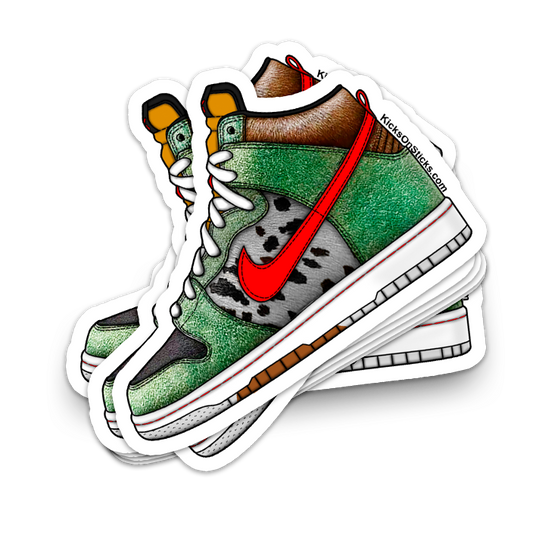SB Dunk High "Dogwalker 420" Sneaker Sticker