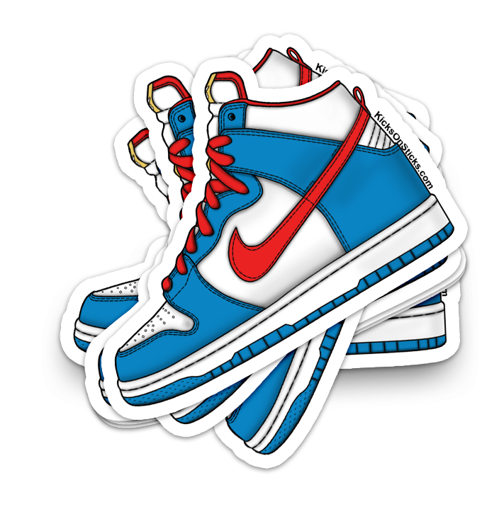 SB Dunk High "Doraemon" Sneaker Sticker