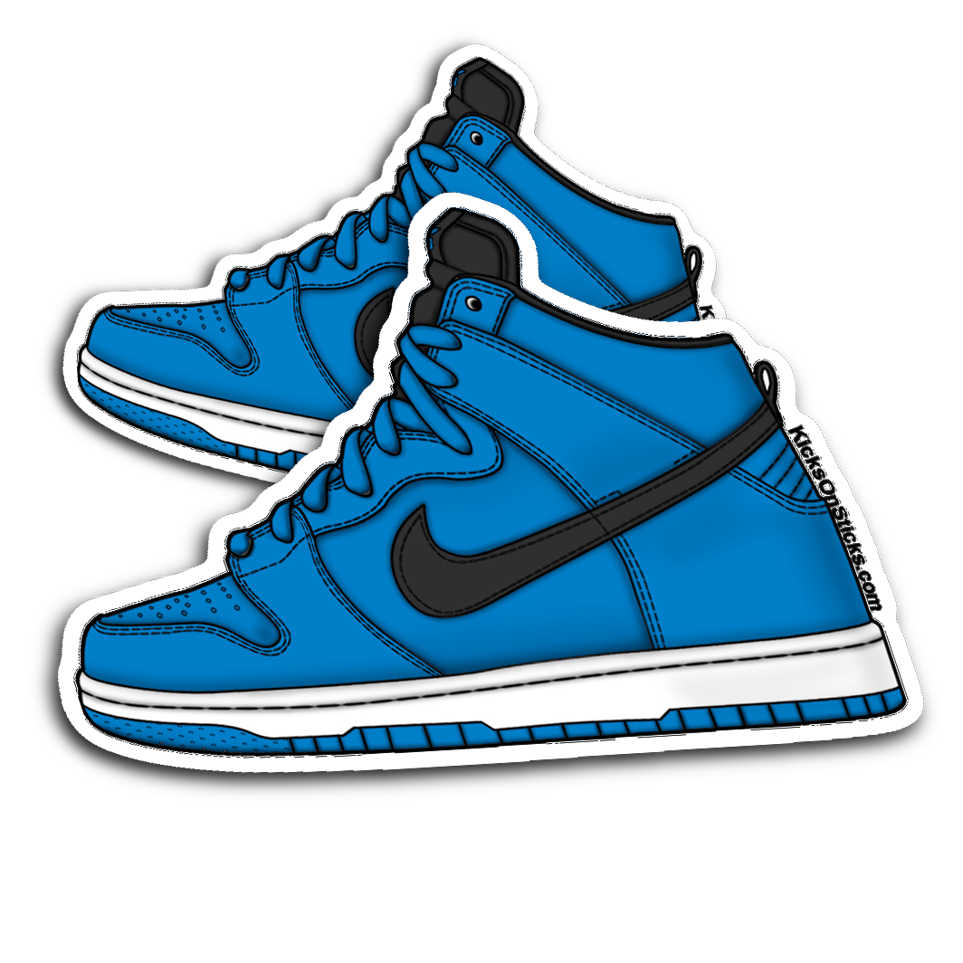 SB Dunk High "Game Royal" Sneaker Sticker