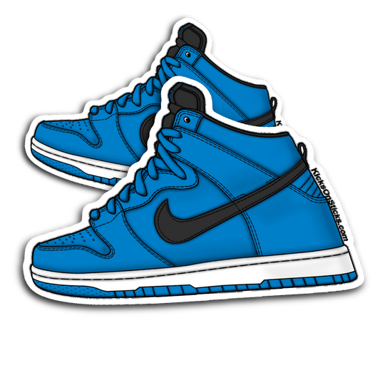 SB Dunk High "Game Royal" Sneaker Sticker