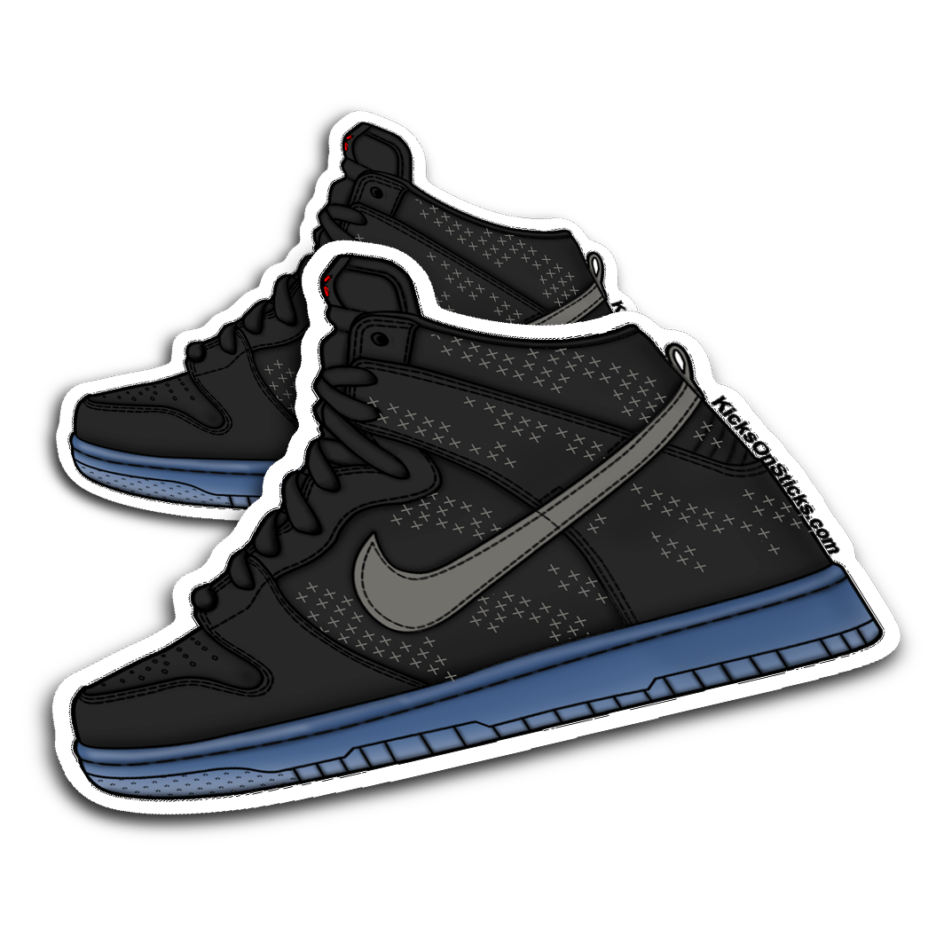 SB Dunk High "Flash Pack" Sneaker Sticker