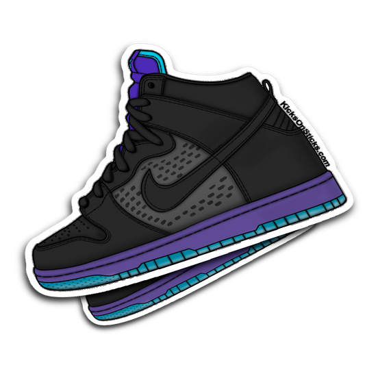 SB Dunk High "Grape" Sneaker Sticker