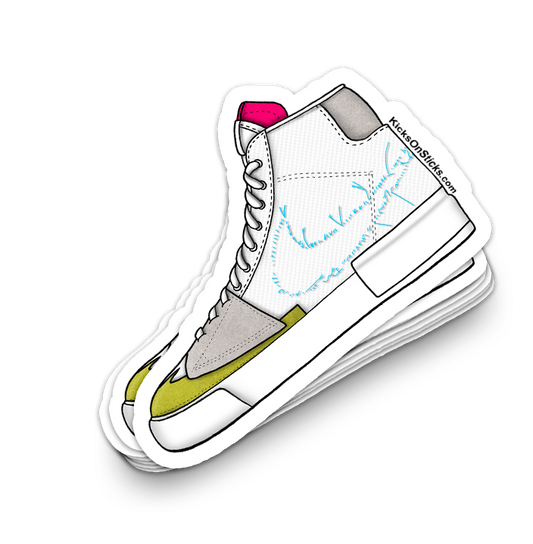 SB Blazer "Hack Pack Aqua" Sneaker Sticker