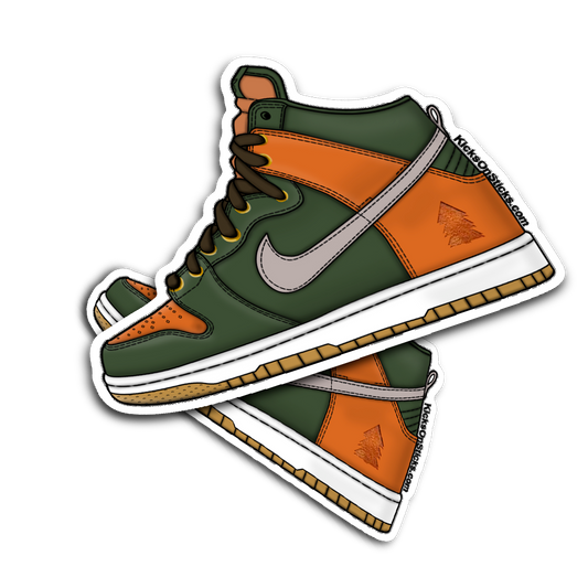 SB Dunk High "HomeGrown" Sneaker Sticker